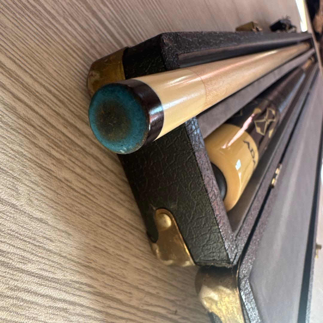 【美品希少】アダムADAM XX III ビリヤードキュー　ハードケース付き