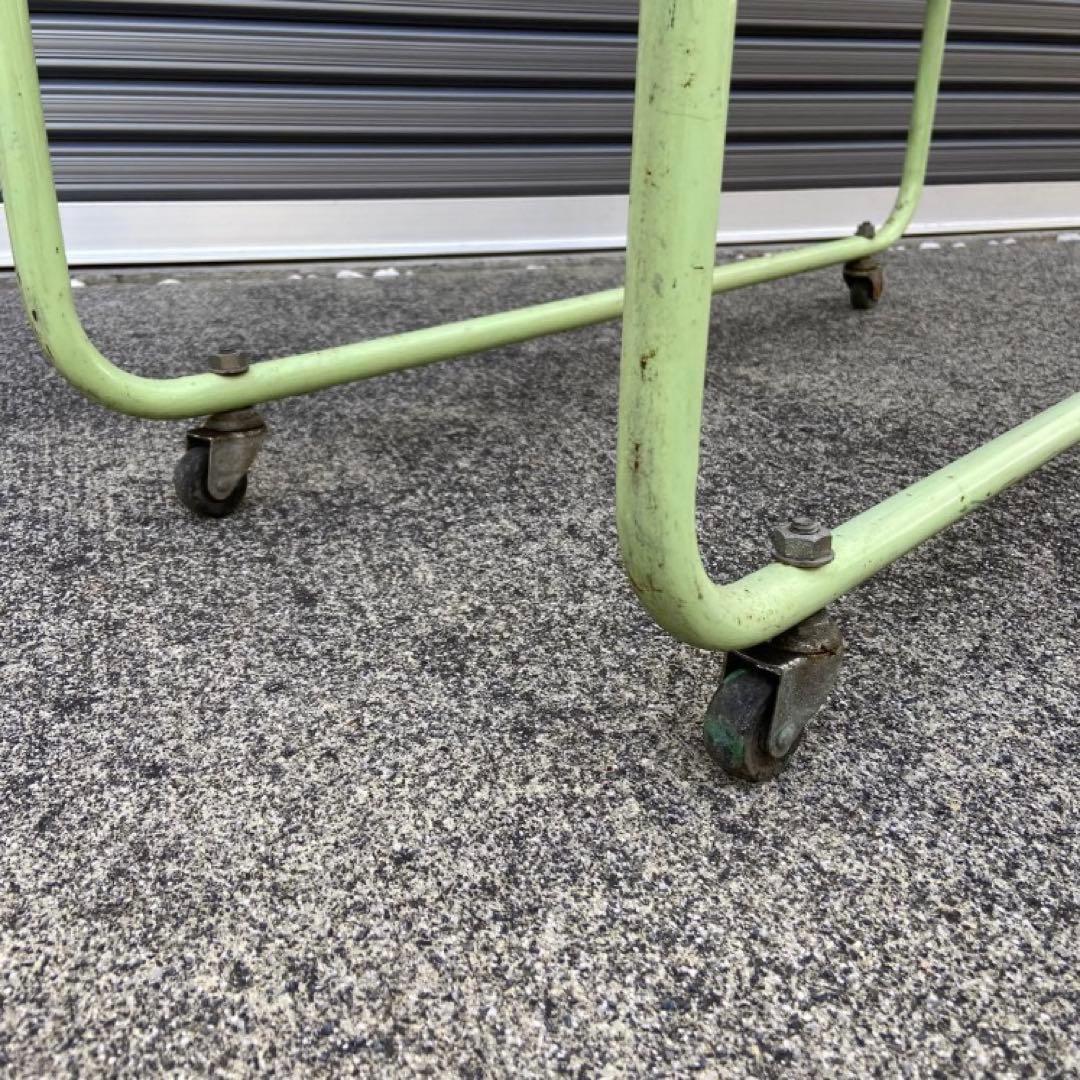 ガーデニング　店舗什器　昭和レトロ　商品棚　飾り棚　ワイヤーラック