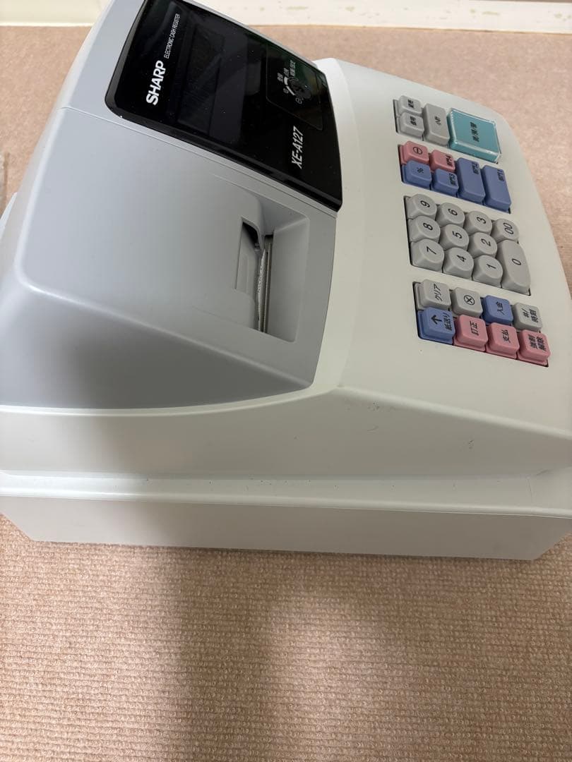 シャープ電子レジスター　XE-A127-H