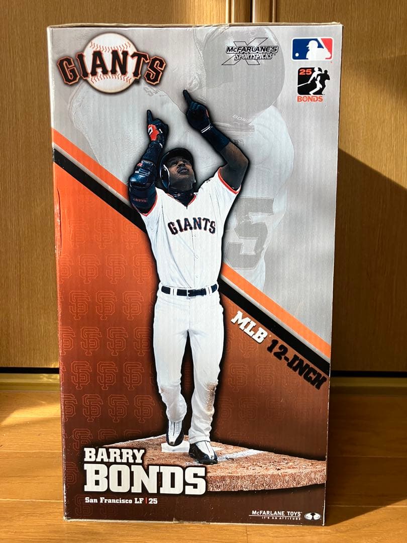 MLBマクファーレン　SFジャイアンツバリー・ボンズ ❣️レア12インチモデル‼️