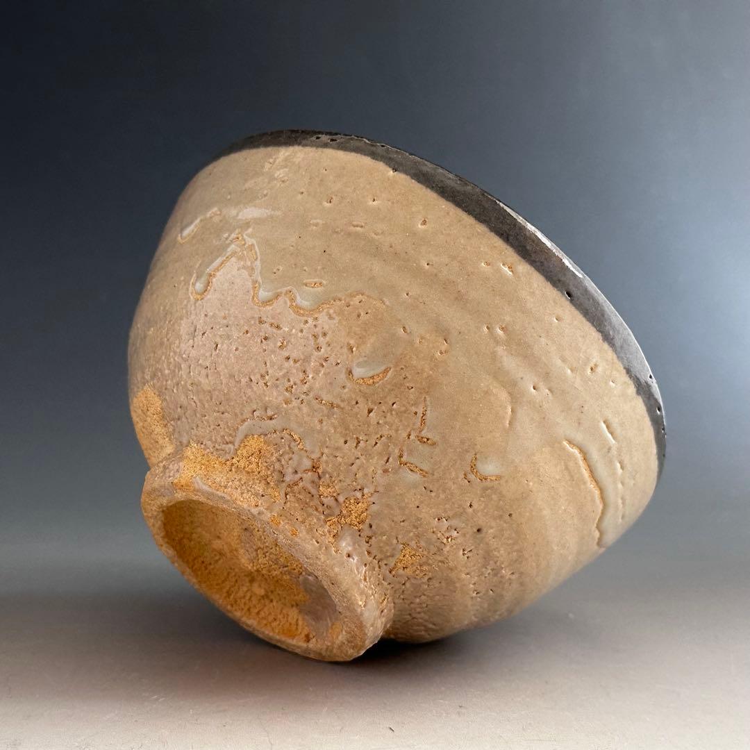 茶道具　唐津　皮鯨　中里重利　共箱　陶芸　薄茶　茶会　稽古