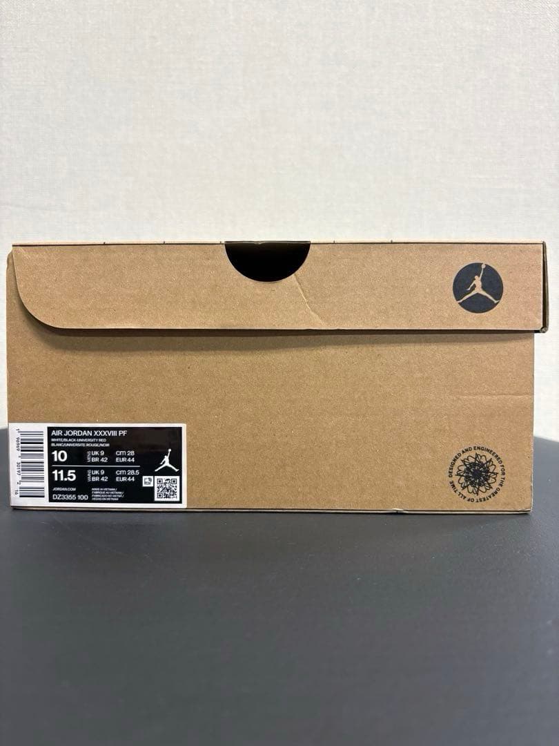 シューズ(男性用) AIR JORDAN XXXVIII PF \"CELEBRATION\" 28cm