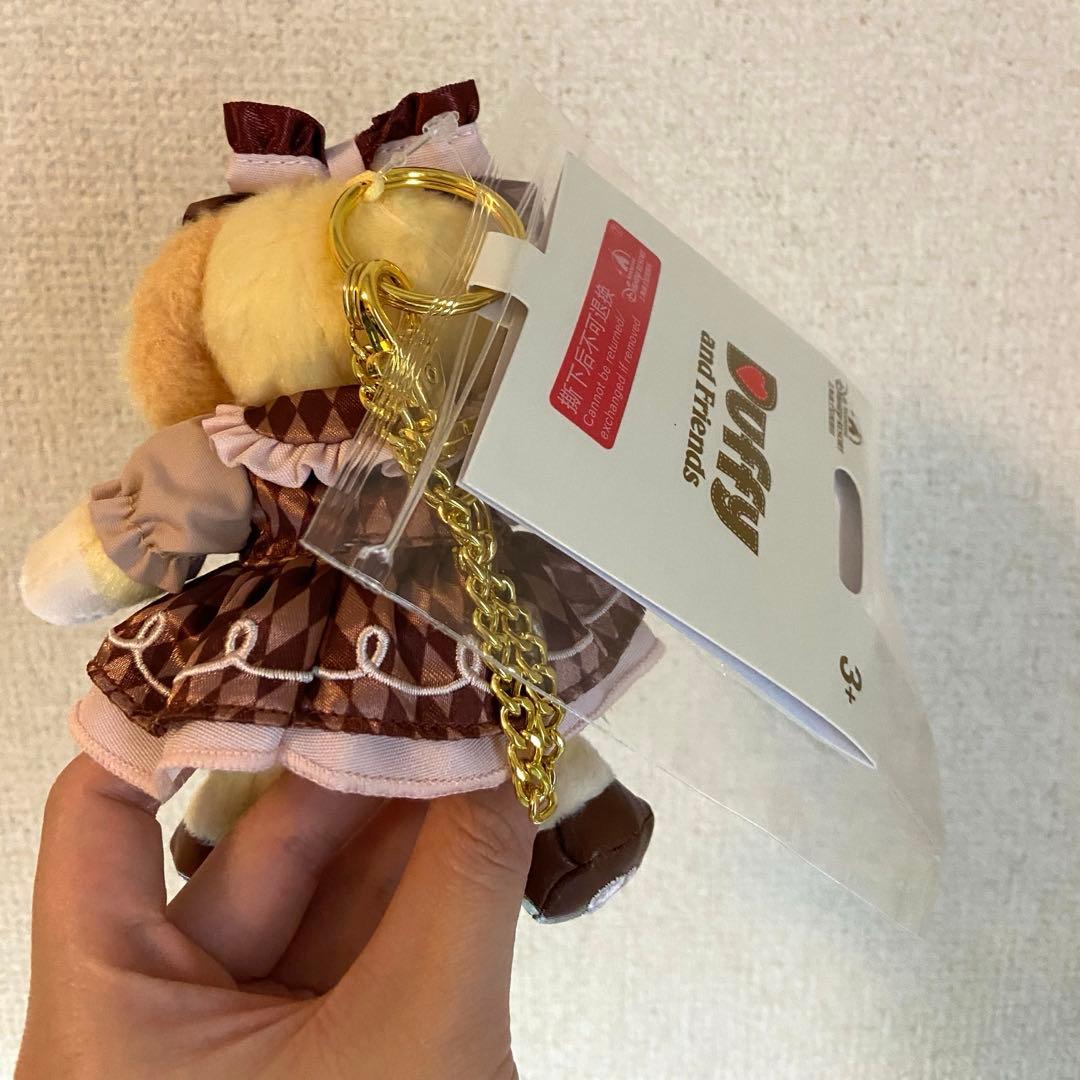 上海ディズニー　黒チョコ　クッキーアン　キーホルダー