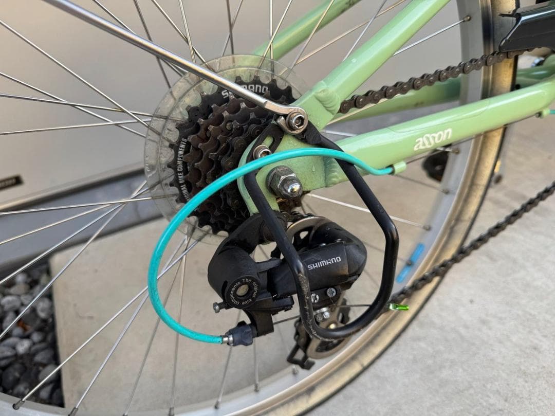 コーダーブルーム ASSON J24 キッズ 自転車 ミントグリーン 引取限定
