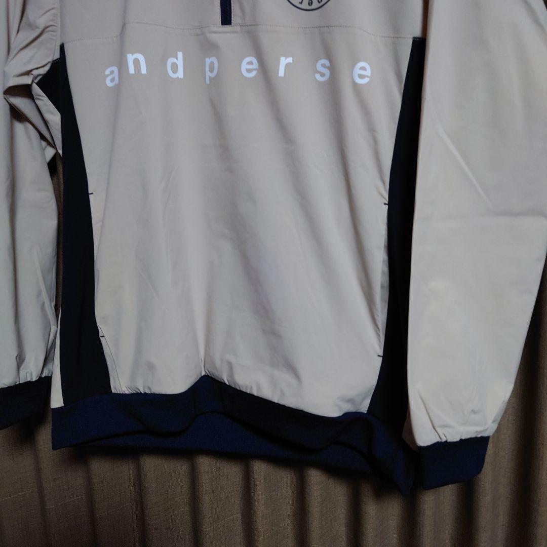 未使用　アンパスィ　メンズ　ナイロンプルオーバー