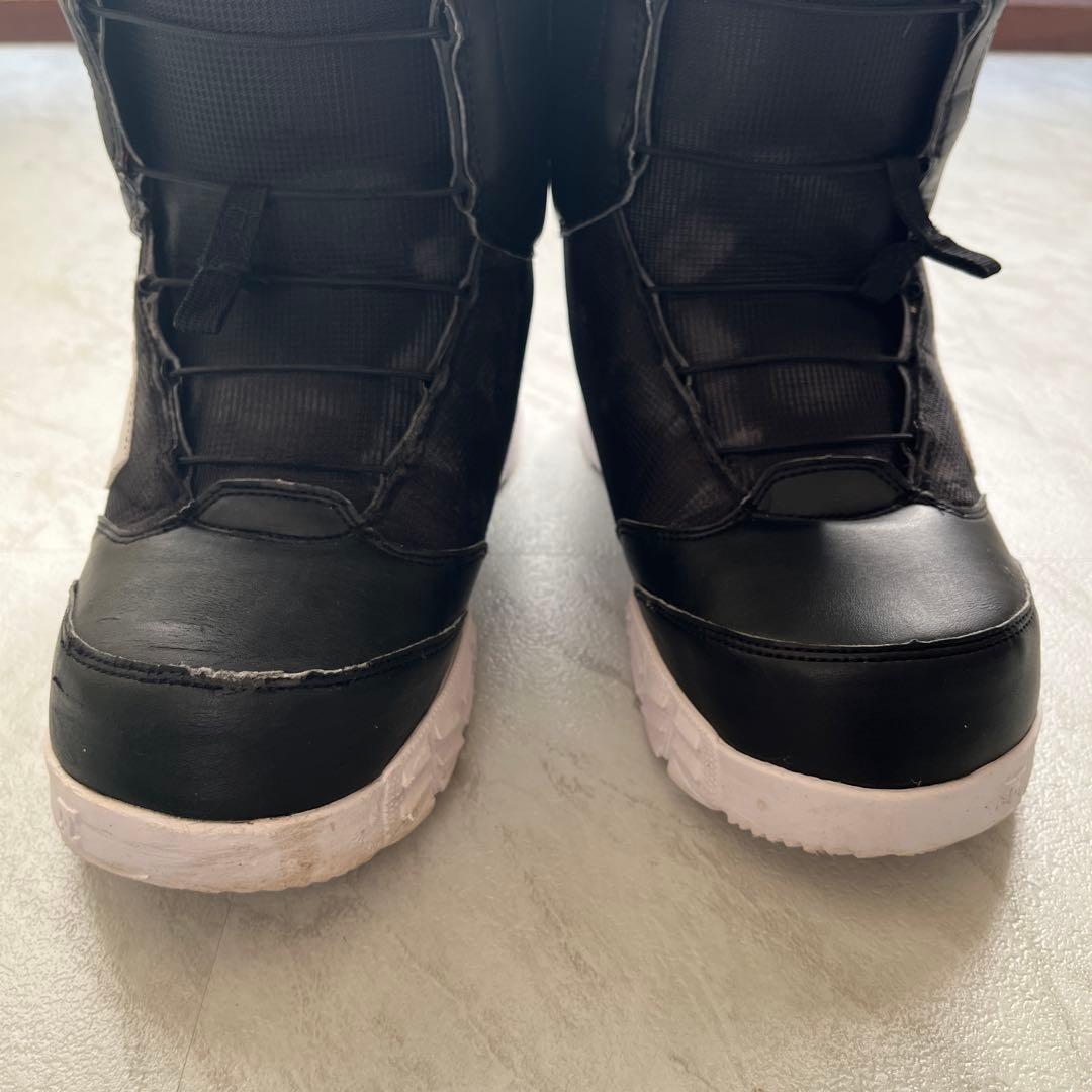 DC スノーボードブーツ ブラック DCロゴ メンズ スノボ用品 ロゴ 28cm