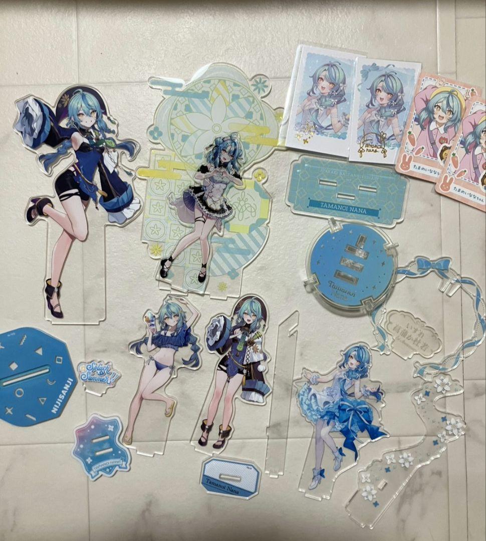 にじさんじ　珠乃井ナナ　アクスタ　カード