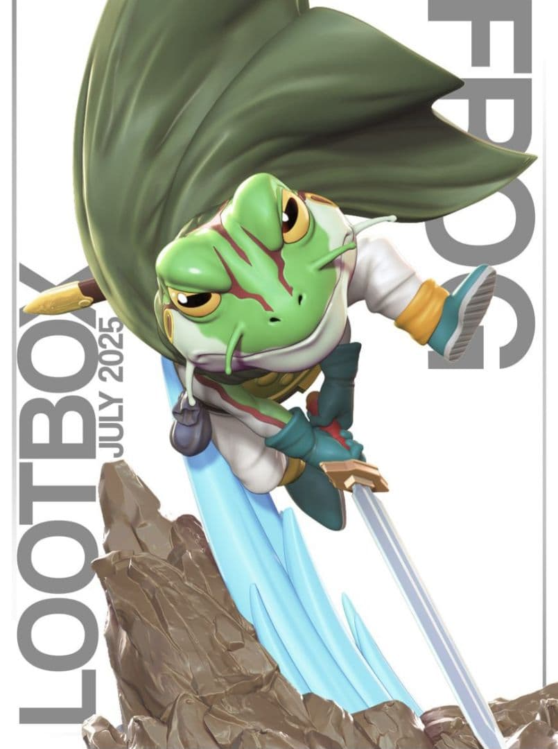 カエル 1/10 フィギュア ガレージキット 未塗装未組立 クロノ・トリガー