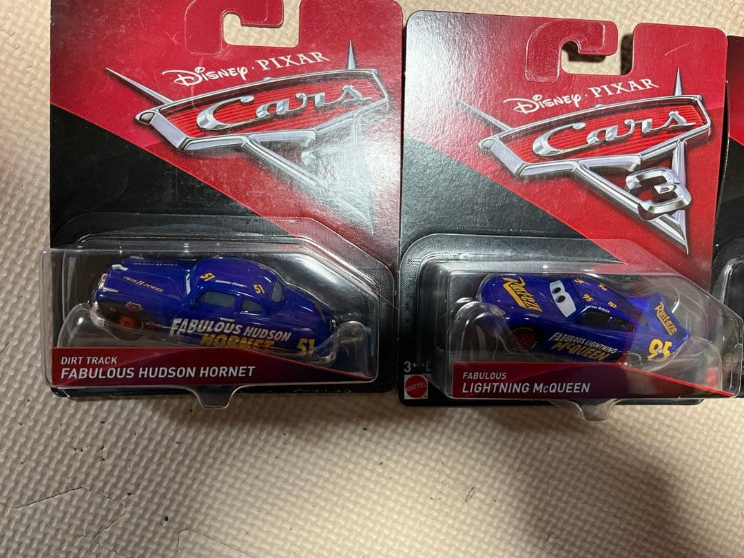 マテルDisneyカーズ3ファビュラスマックイーンドッグハドソントミカ