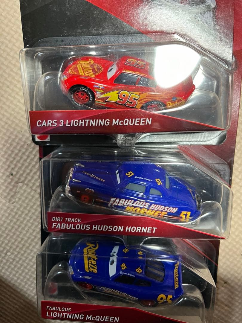 マテルDisneyカーズ3ファビュラスマックイーンドッグハドソントミカ