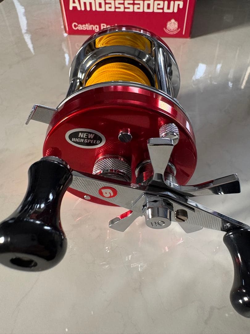 abu Ambassadeur 6500 RED サイモンシモムラ