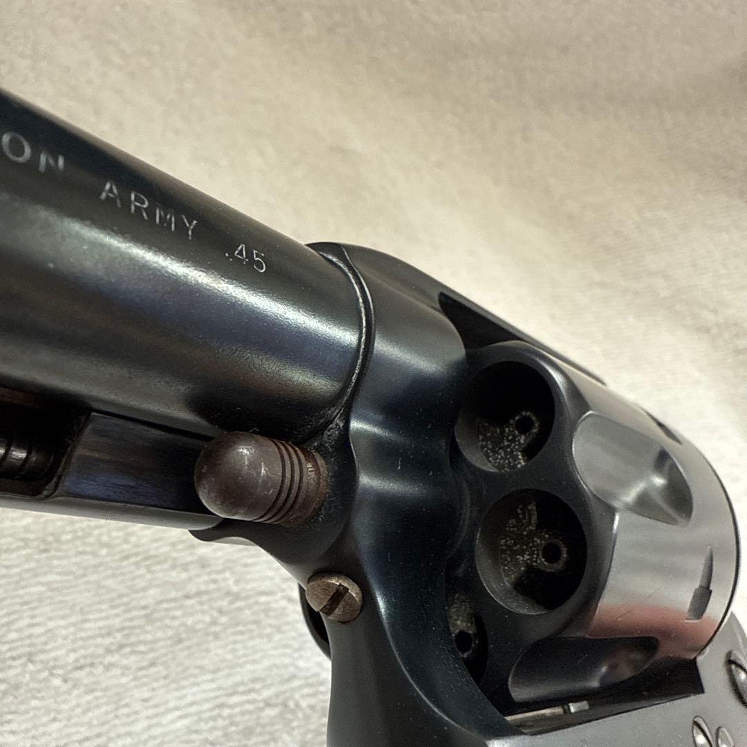 モデルガン ハドソン コルトピースメーカー ブルーライトフィニッシュ(旭工房)