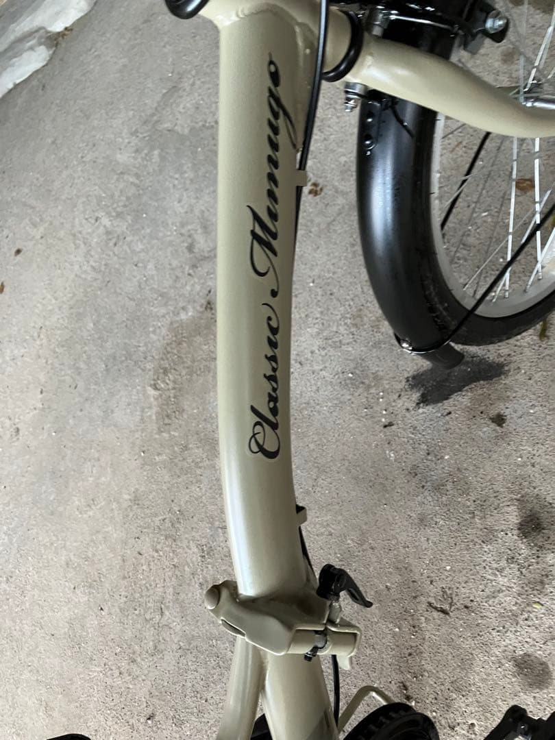 Classic Mimugo FDB20K 折りたたみ自転車 サンドベージュ