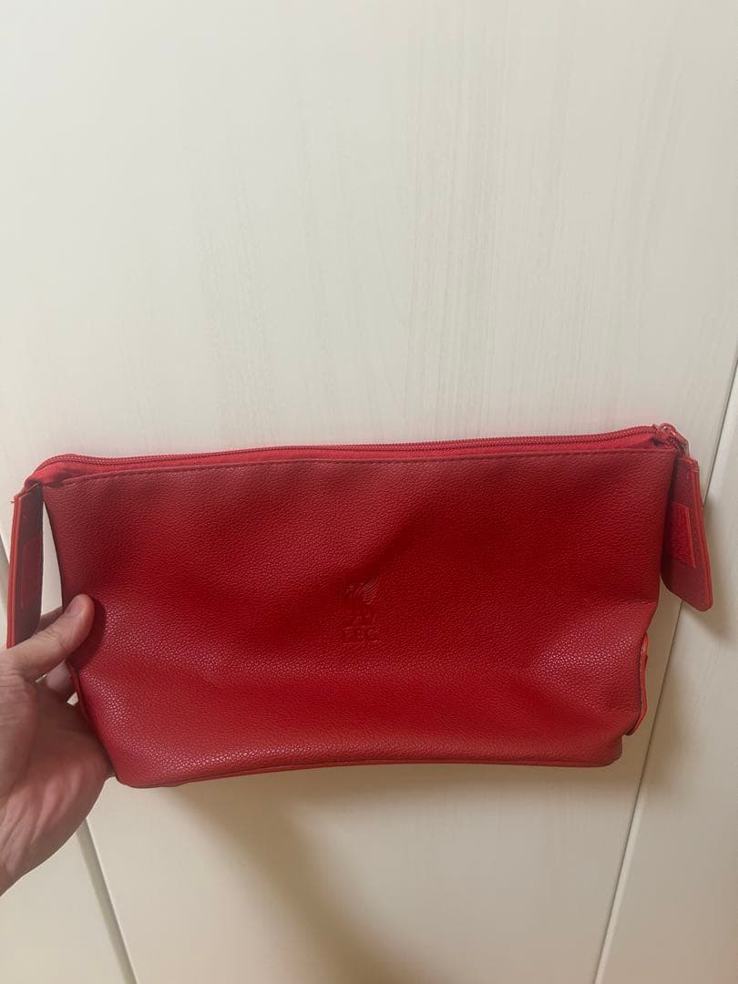 [新品]リバプール 会員限定 ウールスカーフ、マフラー、ポーチ、バッチ