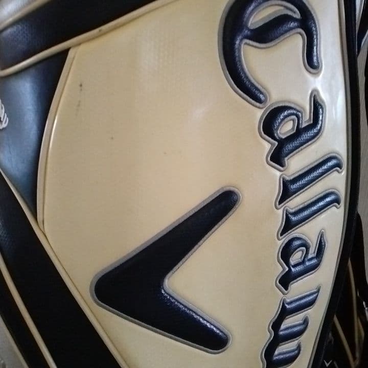 Callaway キャディバッグ 　　　ブラック ゴールド
