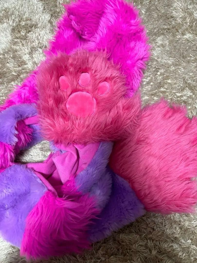 チェシャ猫マフラー　ファンキャップ　ディズニー