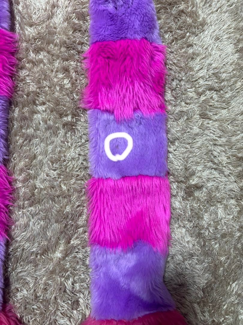 チェシャ猫マフラー　ファンキャップ　ディズニー