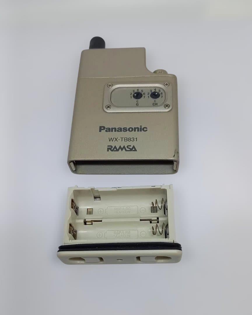 ◆RAMSA WX-TB831 ワイヤレス送信機 ラムサ◆②ジャンク2台セット