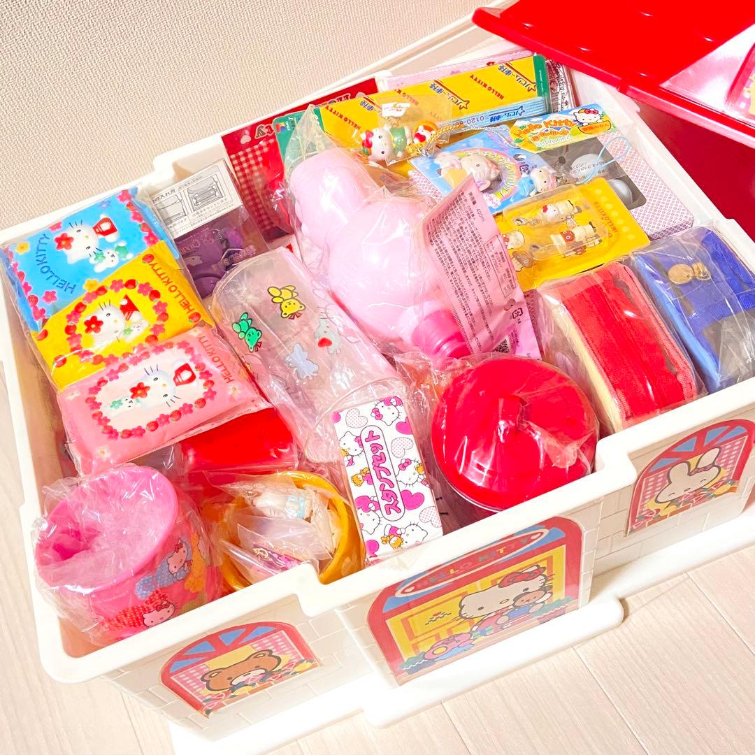 大量！サンリオ キティ 家 収納ボックス ケース まとめ売り ご当地キティ 他