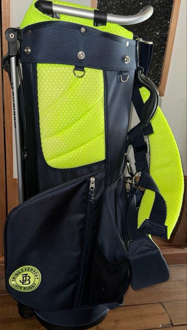 ジャックバニー ネオンロゴスタンド キャディバッグ