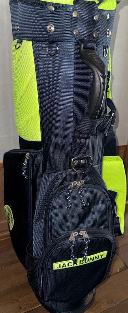 ジャックバニー ネオンロゴスタンド キャディバッグ