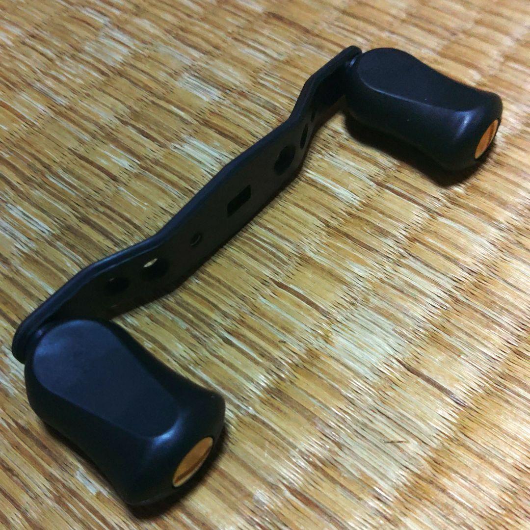 ktfオフセットカーボンハンドル　ゴールド　シマノ90ミリ