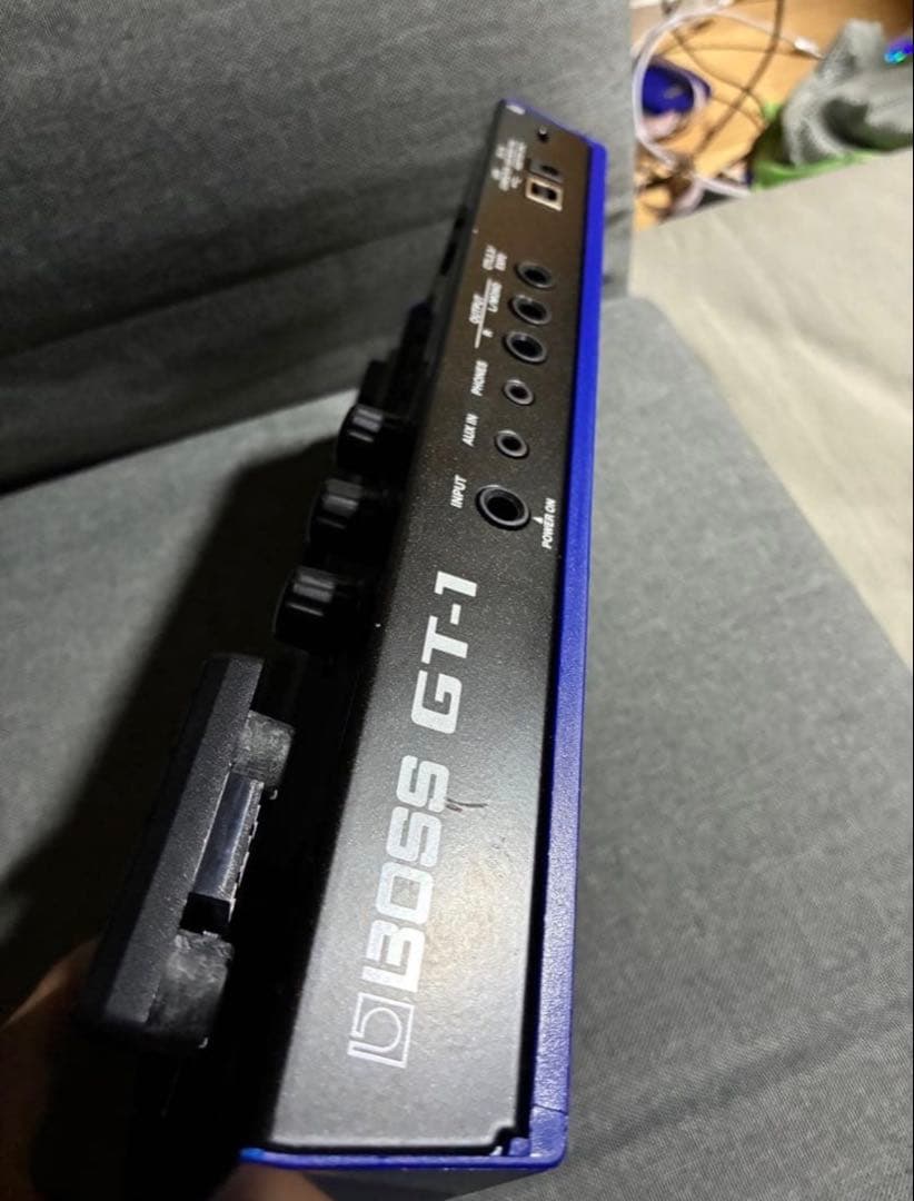 BOSSGuitarEffectsProcessorGT-1 アダプター付き