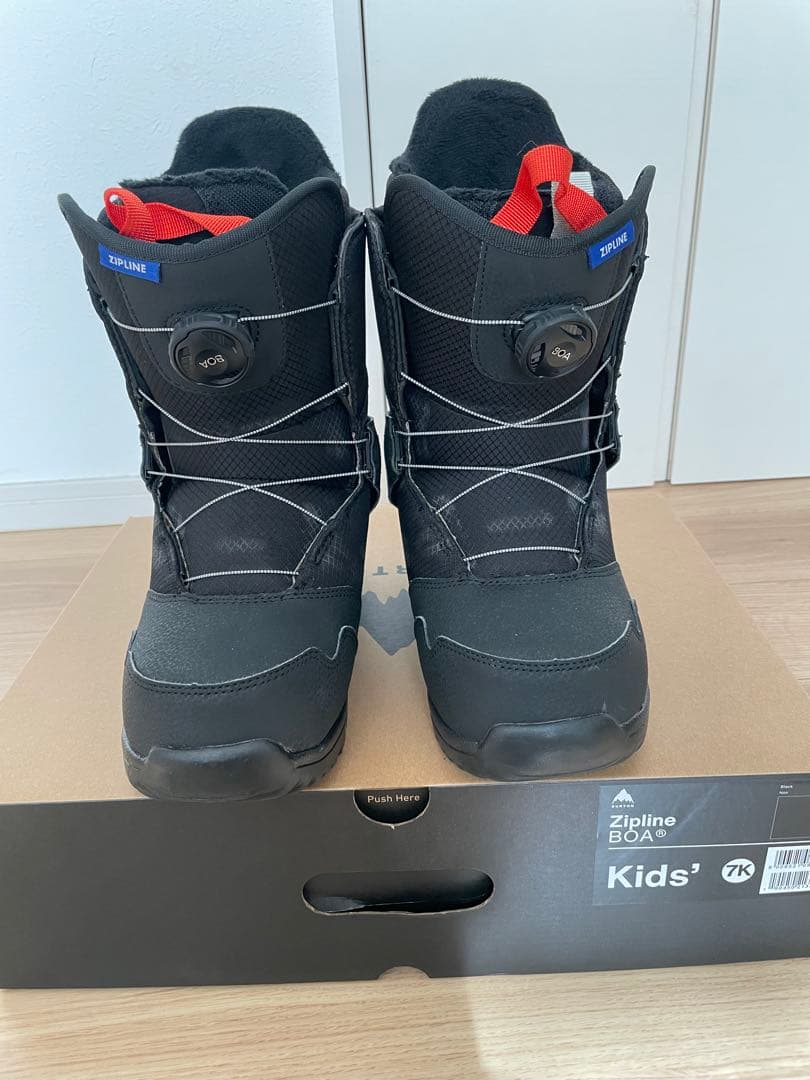 バートンジュニアスノーボードブーツジップライン25センチ