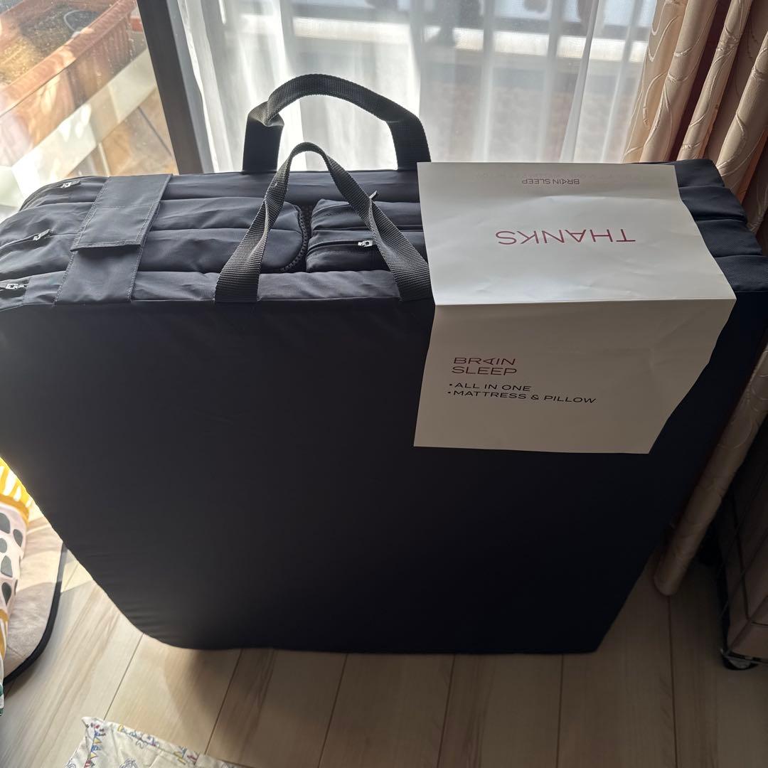 新品☆ブレインスリープ　オールインワン　マットレスピロー　BRAIN SLEEP