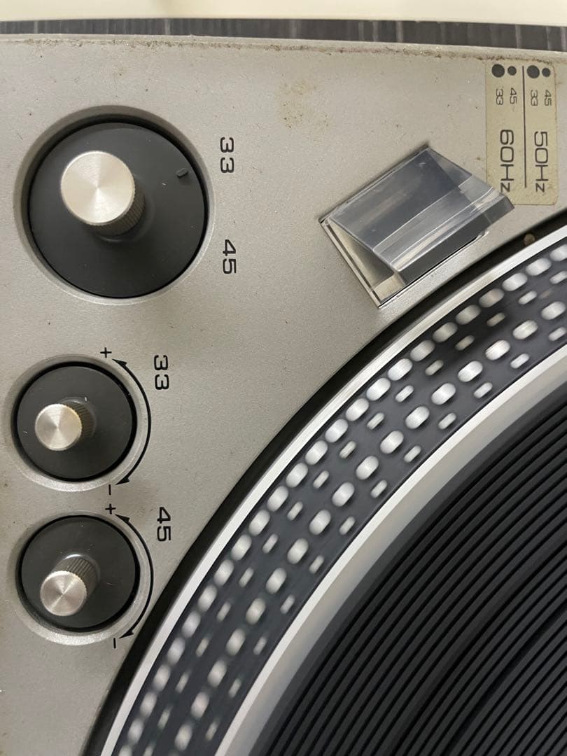 Technics SL-1300 ターンテーブル 通電のみ確認 現状品