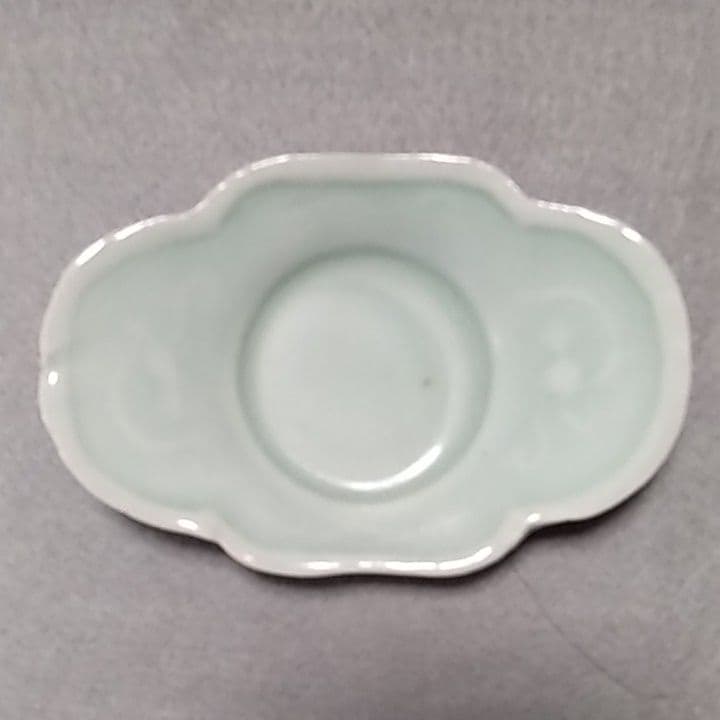 古伊万里青磁茶托　(NO3)　古伊万里茶托　茶道具　煎茶道具　古伊万里茶托