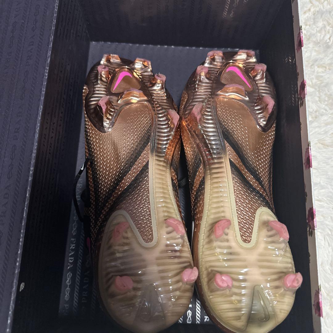 Nike Phantom 2 FG シューズ ブラック/ピンク 27cm