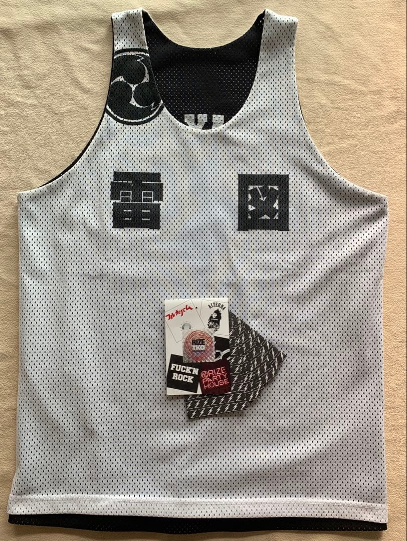 RIZE 雷図 リバーシブル メッシュ タンクトップ おまけ付き