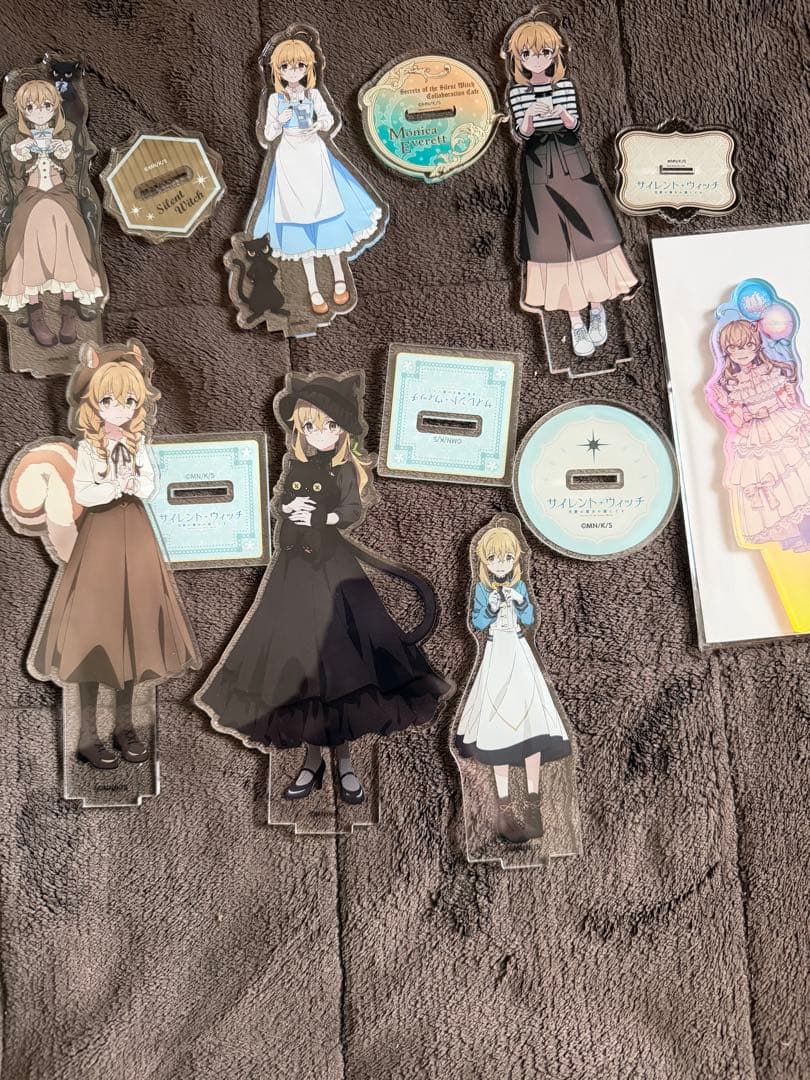 サイレントウィッチ モニカ アクリルスタンドセット ほぼ開封済み