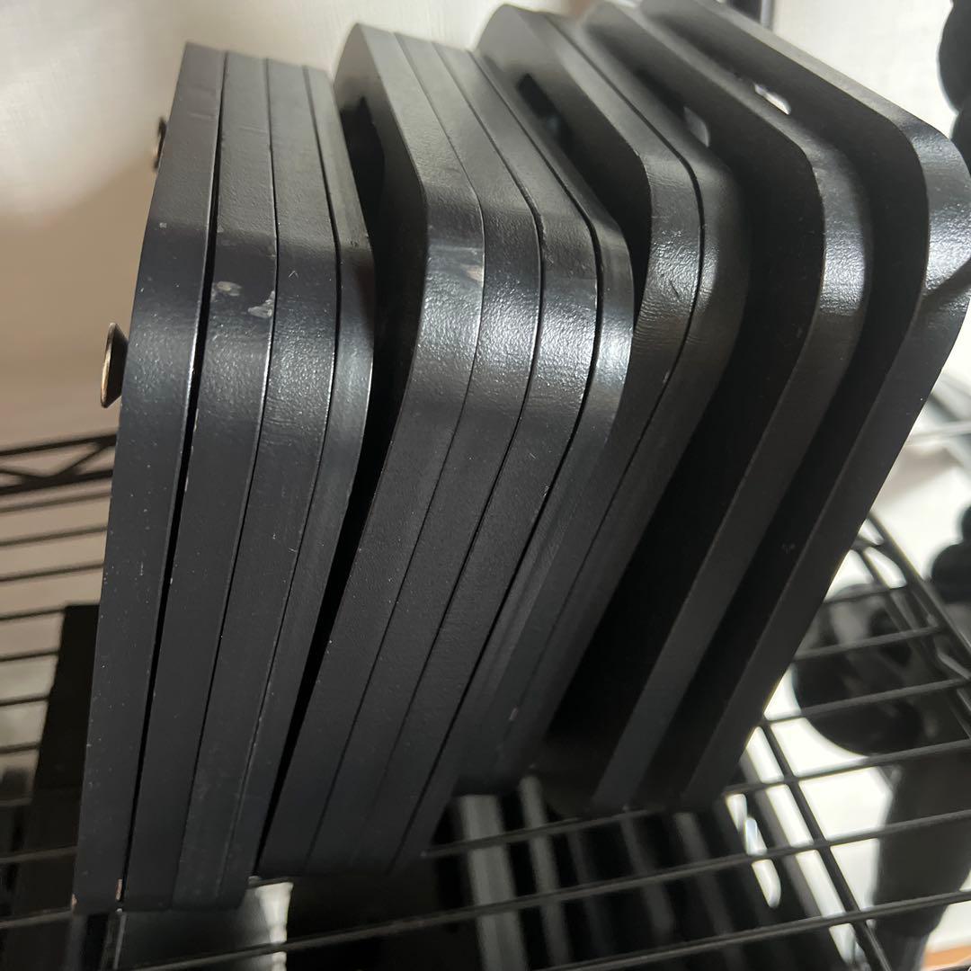 みつばちさんば　ダンベル＋増長ボルト＋追加プレート　総重量113キロセット