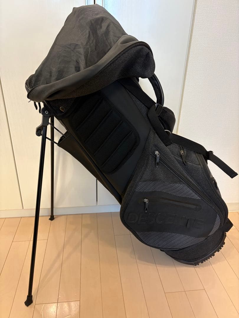DESCENTE デサント ブラック ゴルフバッグ・キャディバッグ