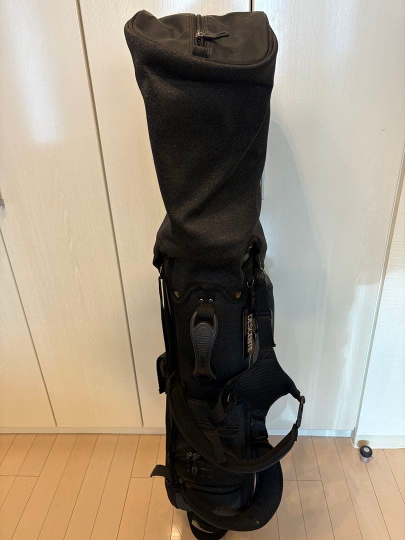 DESCENTE デサント ブラック ゴルフバッグ・キャディバッグ