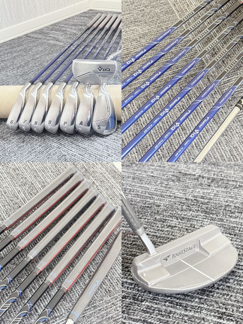 新品未使用❗️ツアーステージ ViQ/ブリジストン★初心者用 メンズ ゴルフセット