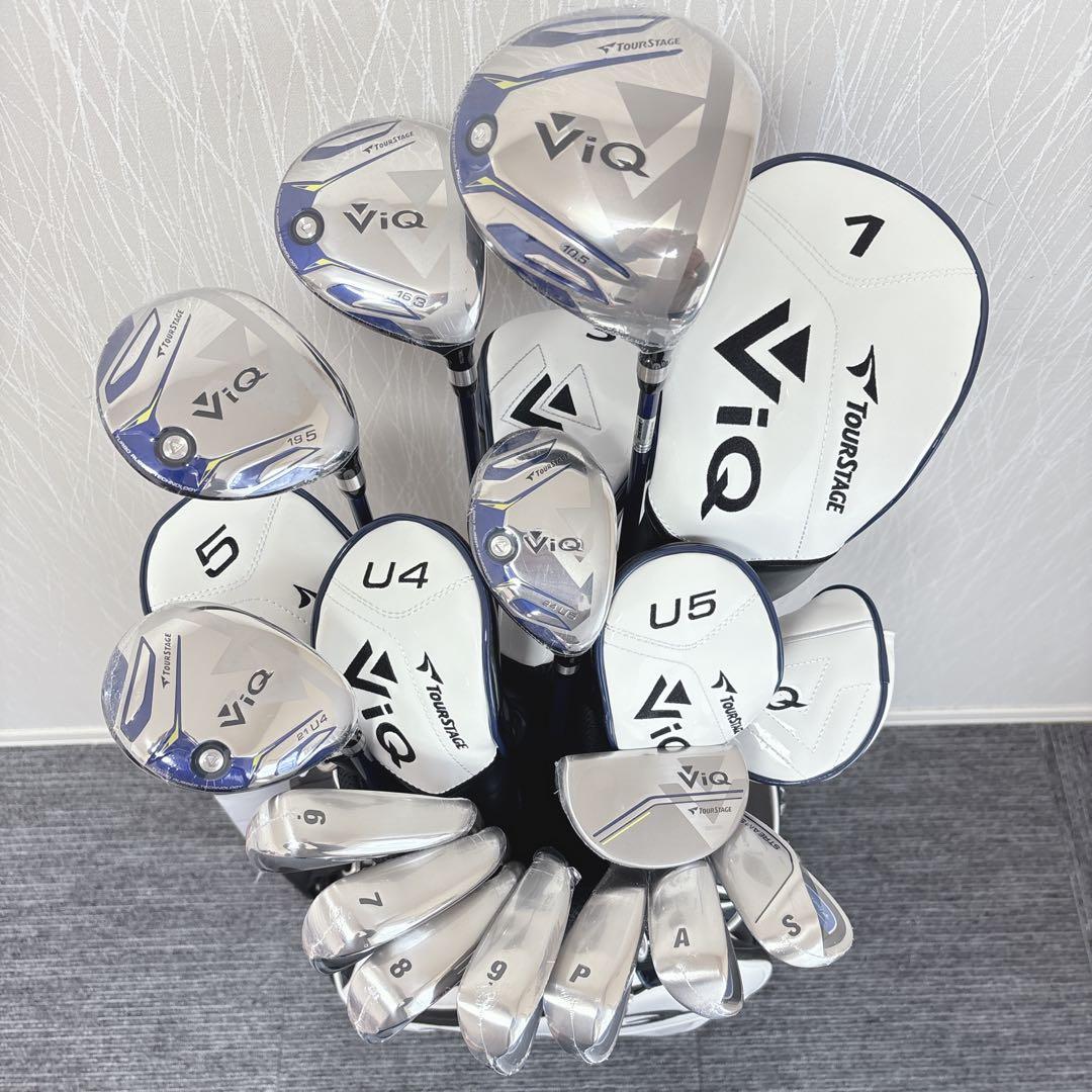 新品未使用❗️ツアーステージ ViQ/ブリジストン★初心者用 メンズ ゴルフセット