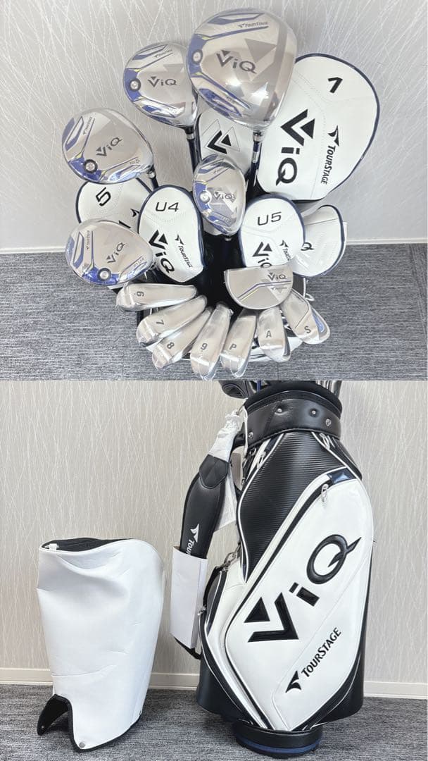 新品未使用❗️ツアーステージ ViQ/ブリジストン★初心者用 メンズ ゴルフセット