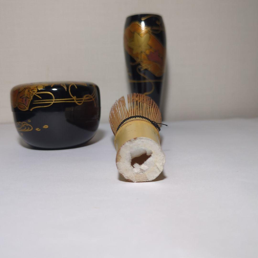 茶道具　茶箱　花筏　花筏蒔絵　久突　茶箱一式