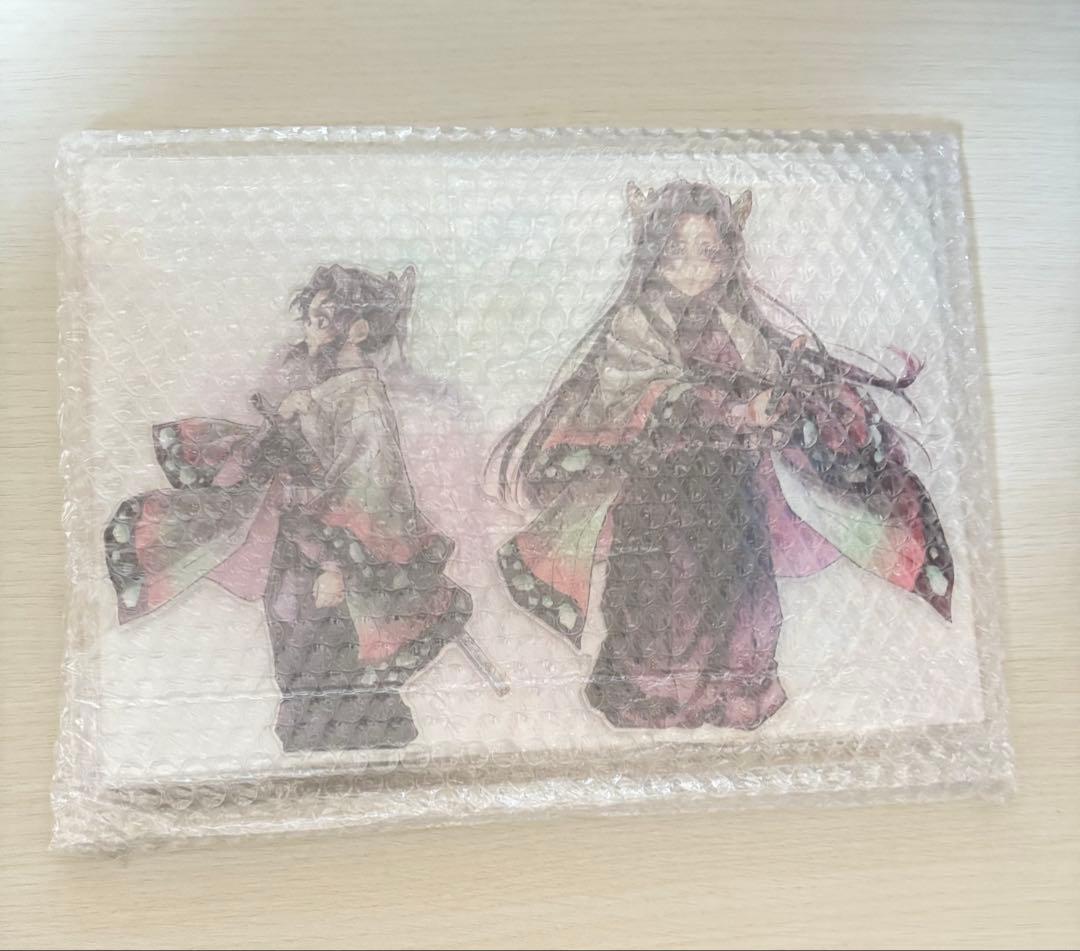 鬼滅の刃「繋ぐ」描き下ろし イラスト　しのぶとカナエ A賞 アクリルスタンド