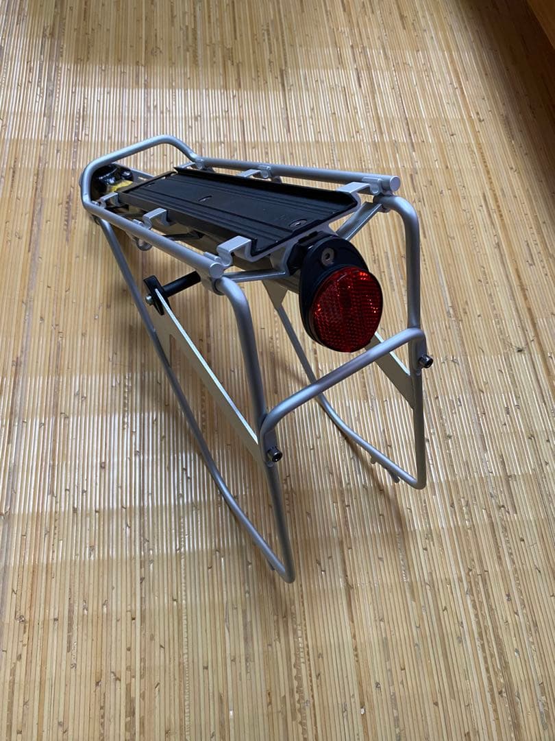 わらびもちTOPEAK MTXバッグ と QR BEAM RACK