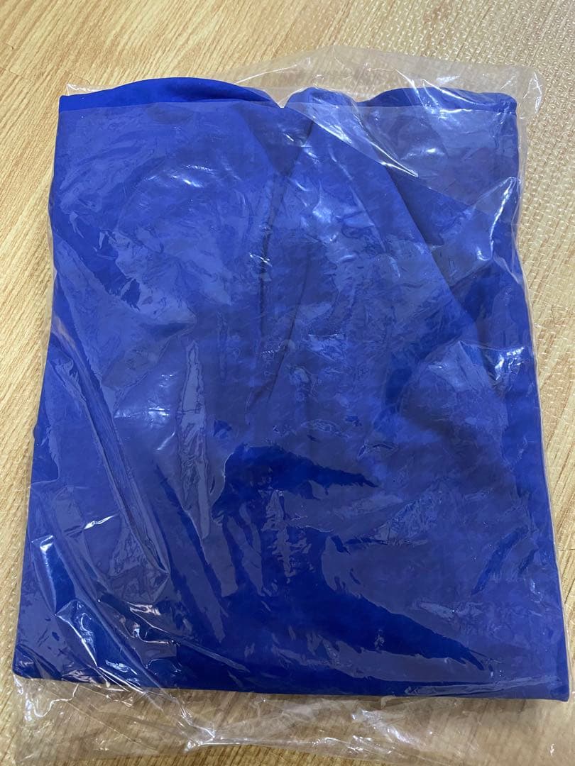 新品タグ付LANVIN SPORT ブルー 長袖ポロシャツ