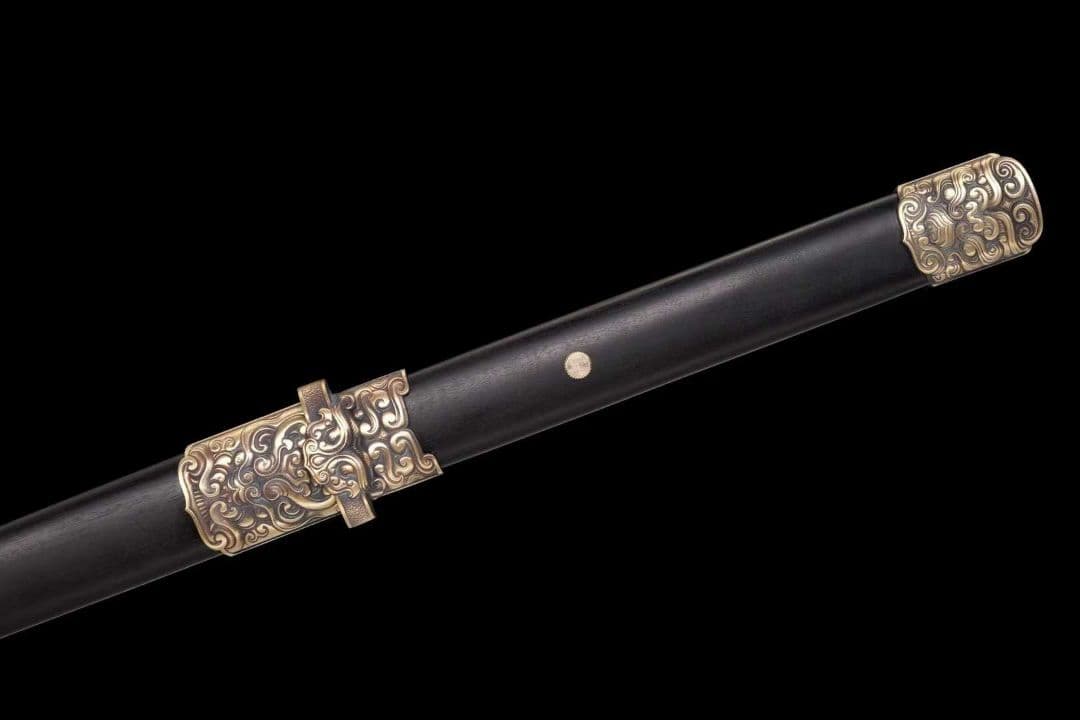 【雲龍唐刀】古兵器 武具 刀装具 日本刀　模造刀 居合刀 武士道 鑑賞用 美術刀