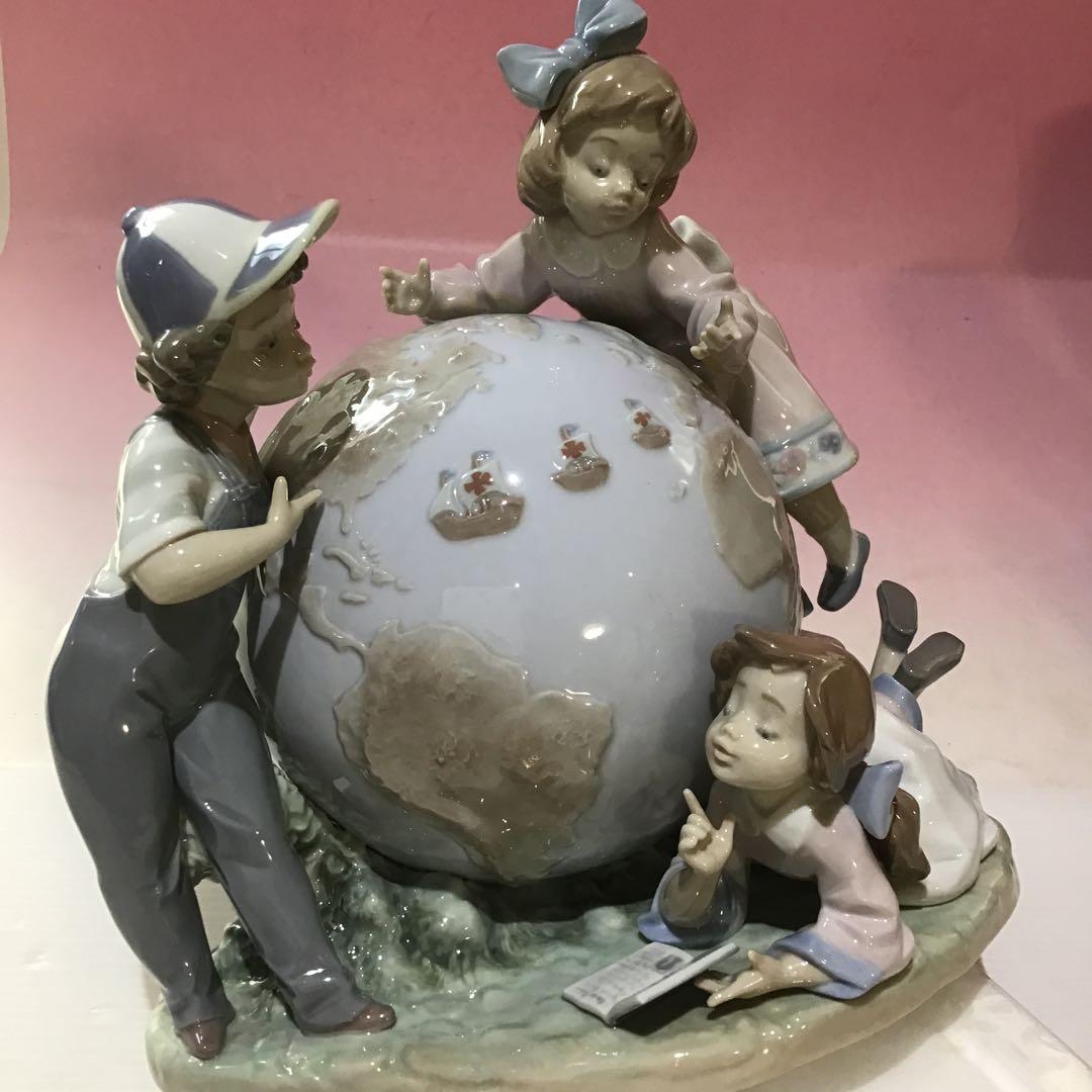 LIadro リヤドロ コロンブスの航海 世界限定7500体、陶器人形 置物