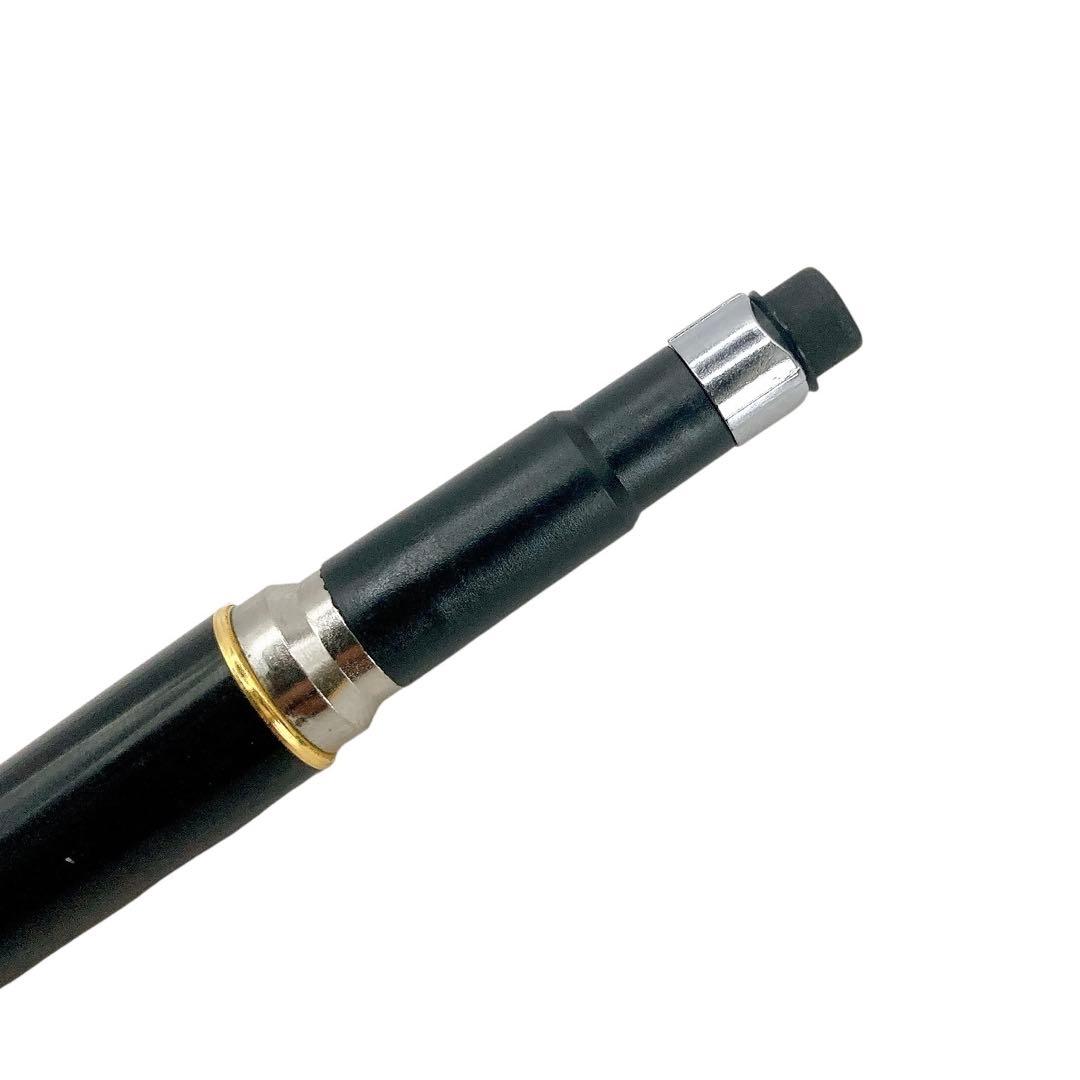 美品✨モンブラン シャープペンシル　ツイスト式　ブラック ゴールド　0.7mm