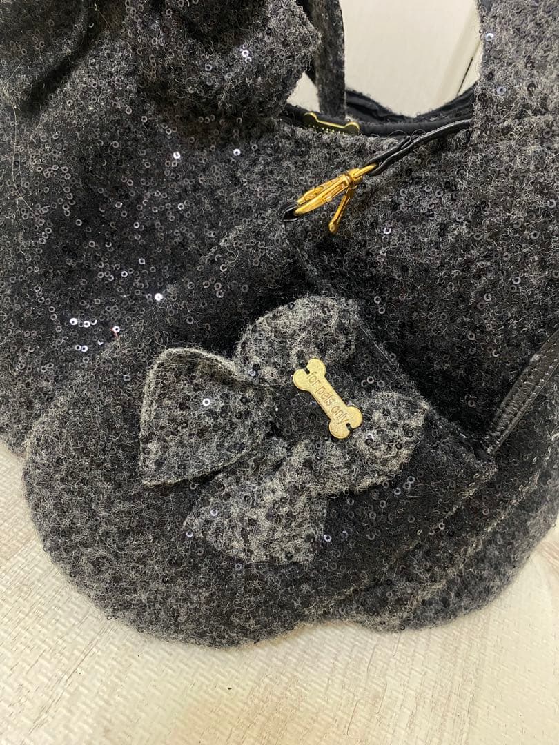 for pets only スパンコールキャリーＳサイズ♡ マナーポーチ付き