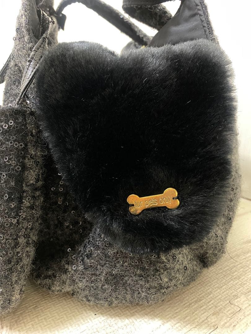 for pets only スパンコールキャリーＳサイズ♡ マナーポーチ付き