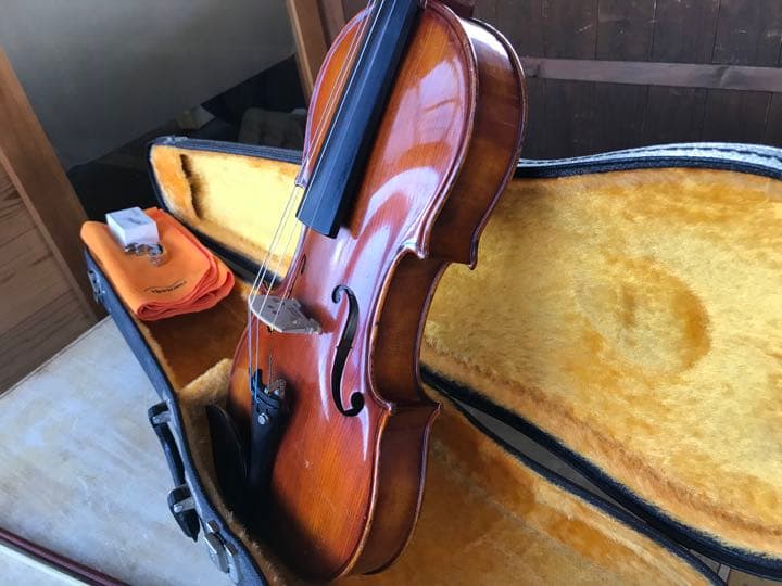 専用出品 1976年製 SUZUKI バイオリン 虎杢 No.300 4/4サイ